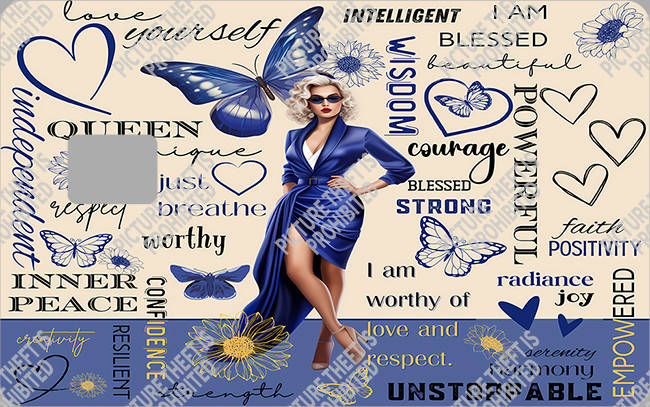 Bank  Card Sticker-BC-3769